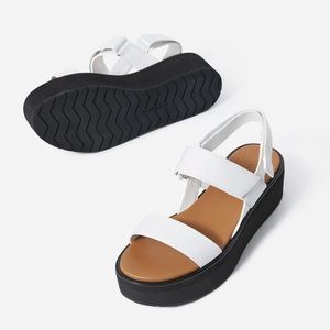 Everlane The Leather Platform Sandal